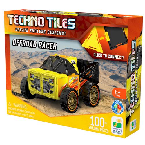 The Learning Journey Techno Tiles Off Road Racer 100 Pieces My