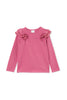 Milky | Mulberry Frill Long Sleeve T-Shirt | Sizes 8-12