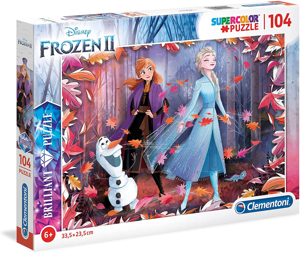 Clementoni | 104 Piece Brilliant Frozen Puzzle