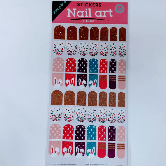 Bunny Nail Stickers | Two Styles Available