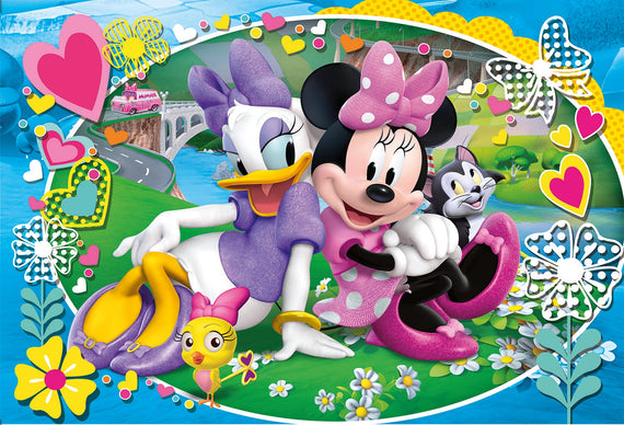 Clementoni | Disney Minnie Happy Helpers Puzzle | 104 Pieces