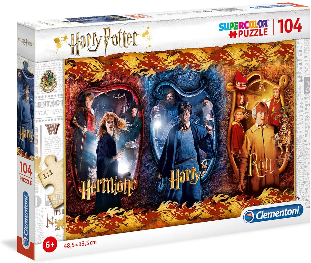 Clementoni | Super Colour Harry Potter 104 Piece Puzzle