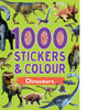 1000 Stickers and Colour Book | Dinosaurs