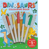 Dinosaurs Colouring Book + 5 Markers