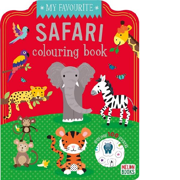 My Favourite Colouring Book | Safari