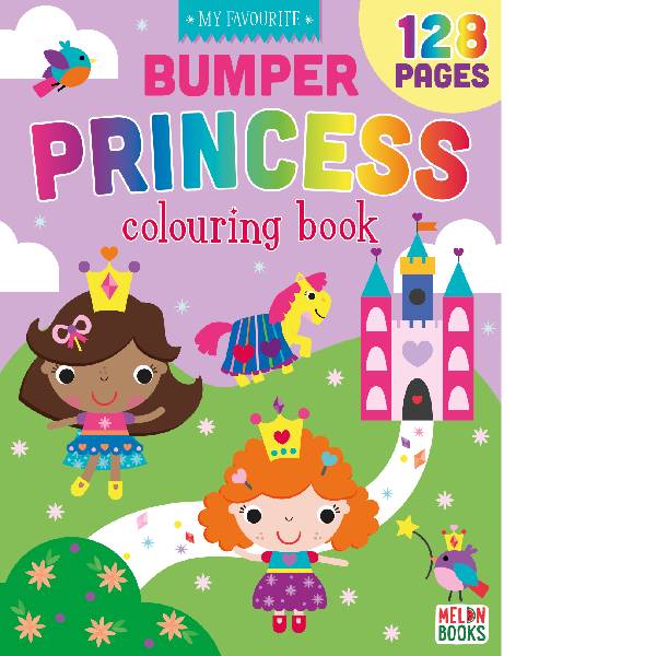 My Favourite | Bumper Colouring Book | Princess