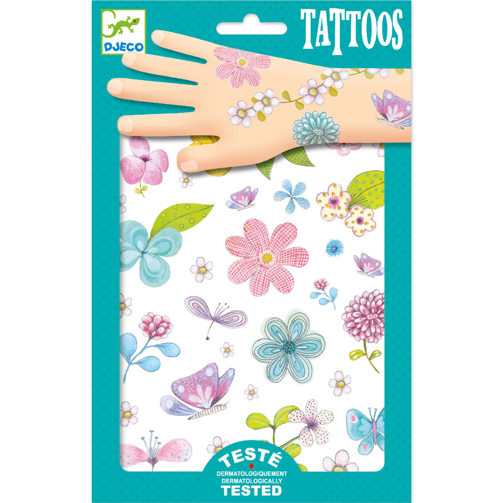 Djeco | Temporary Tattoos | Flowers