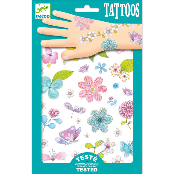 Djeco | Temporary Tattoos | Flowers