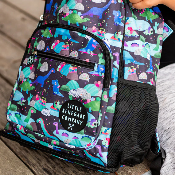 Little Renegade | Dino Party Midi Backpack