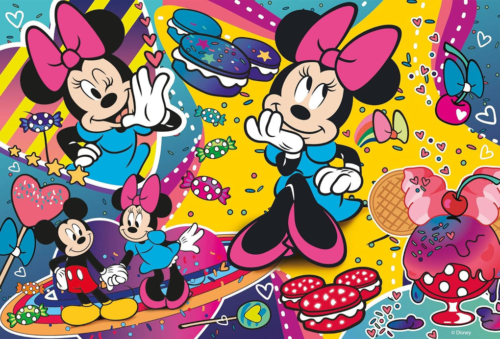 Lisciani | Double Sided Puzzle | Minnie Mouse | 250 Pieces
