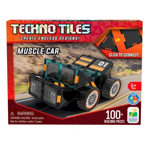 The Learning Journey | Techno Tiles | Muscle Car | 100 Pieces
