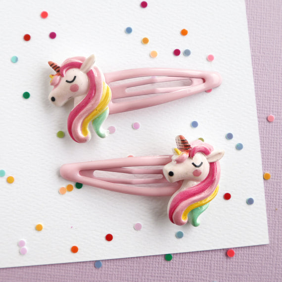 Mon Coco | Unicorn Shimmer Hair Clip Set