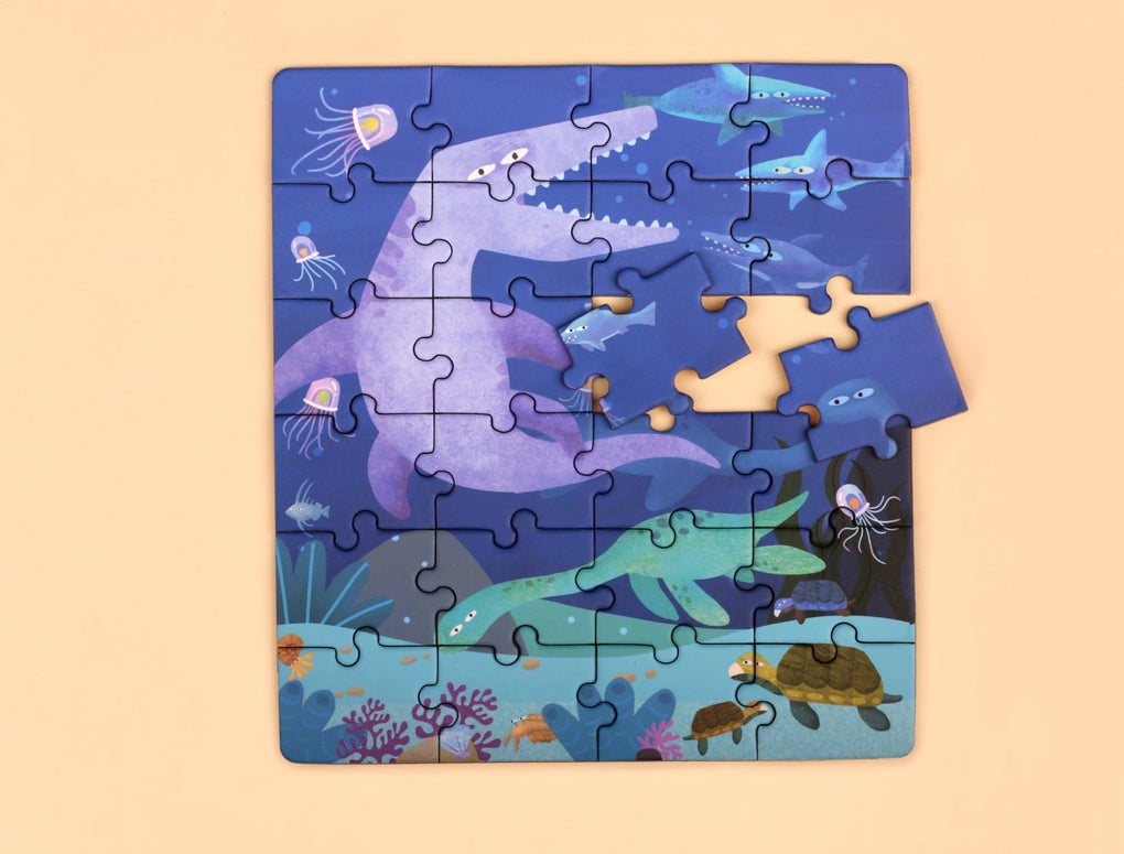 MierEdu | 2 in 1 Magnetic Puzzle | Dinosaurs