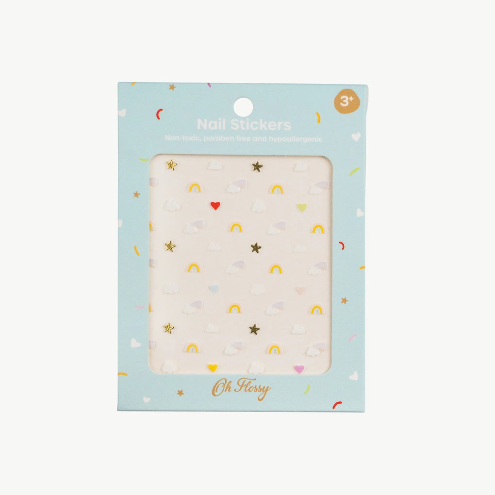 Oh Flossy | Nail Stickers | Sky