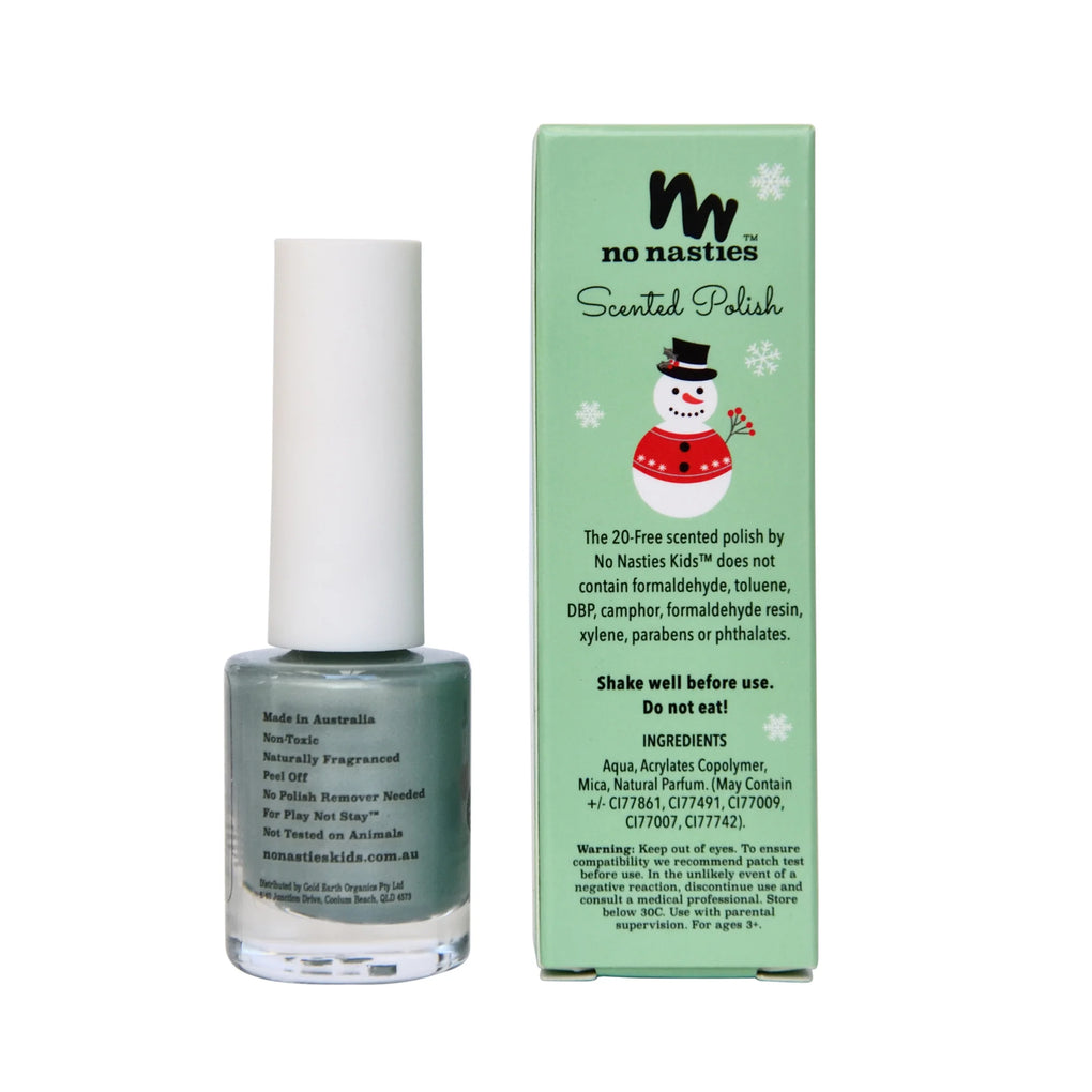 No Nasties | Limited Edition Christmas Scented Polish | Candy Cane