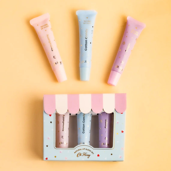 Oh Flossy | Natural Lip Gloss Set