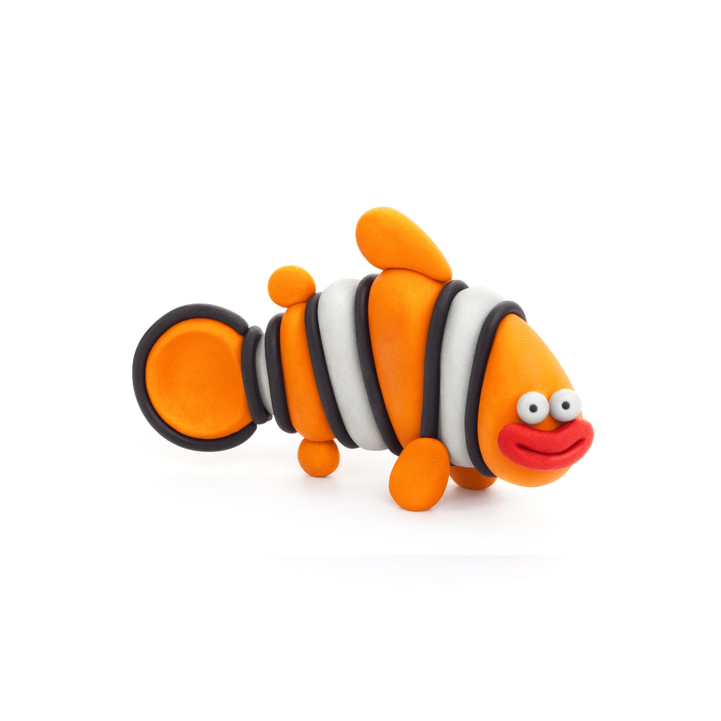 Hey Clay | Ocean | Clownfish, Discus Fish and Eel