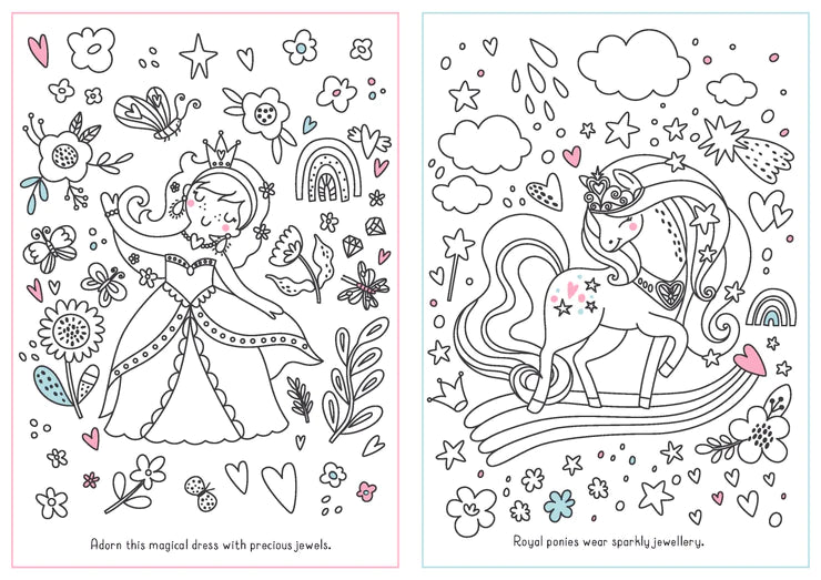 Sparkle and Shine | Magical Kingdom Colouring Book
