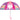 Colour Changing Umbrella - Princess