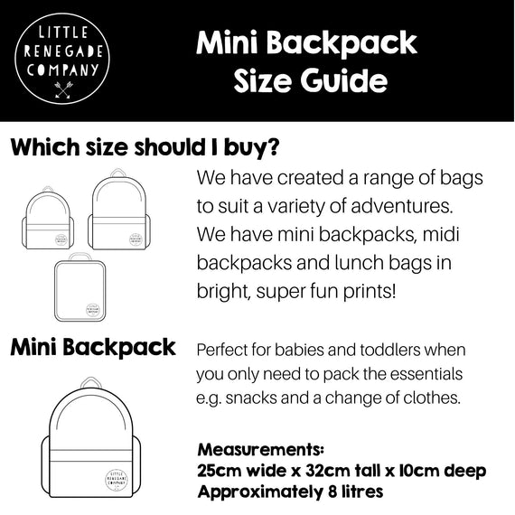 Little Renegade | Retro Mini Backpack
