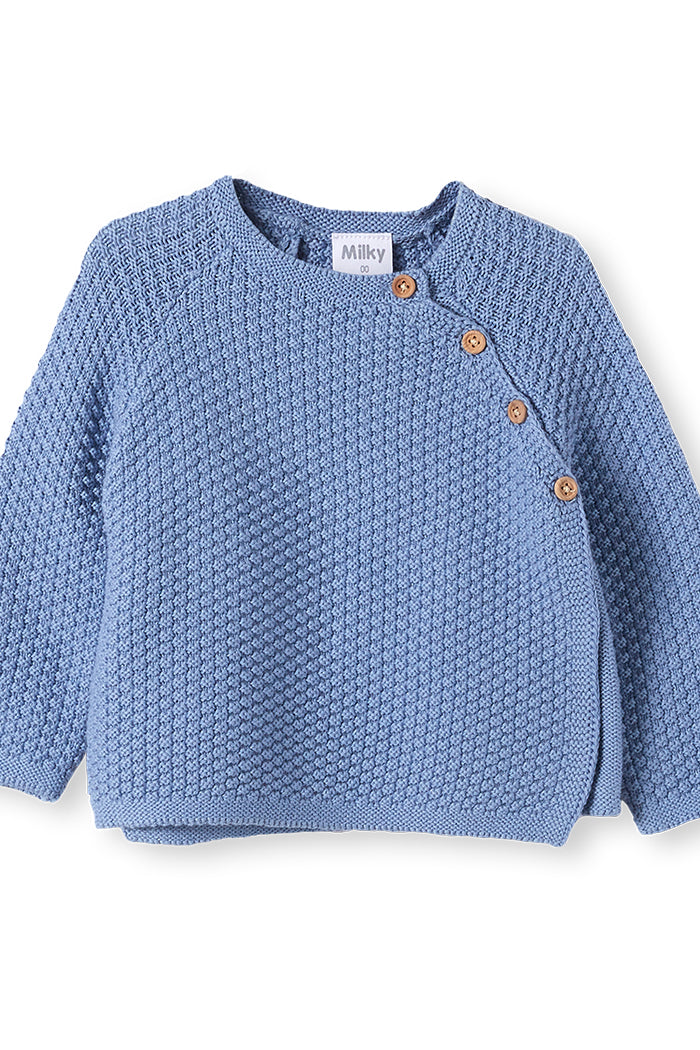 Milky | Forever Blue Baby Knit