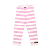 Villervalla | Bloom Pink Stripe Leggings
