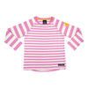 Villervalla | Stripes Long Sleeve Tee | Blossom Pink
