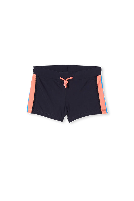 Milky | Neon Euro Swim Shorts