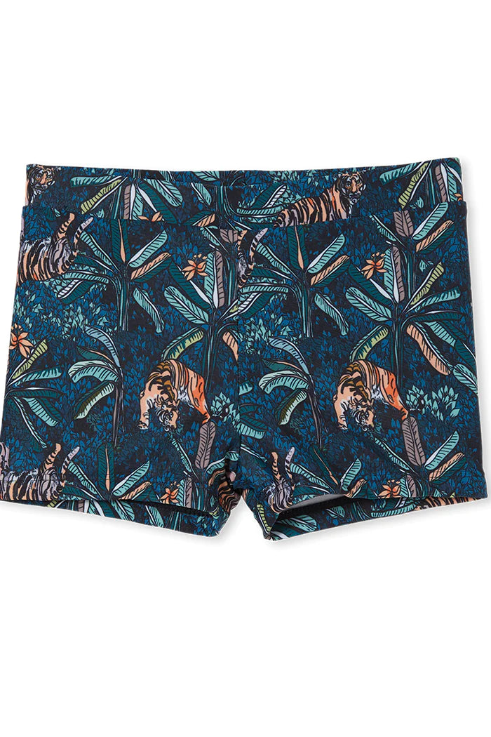 Milky | Tiger Palm Swim Shorts