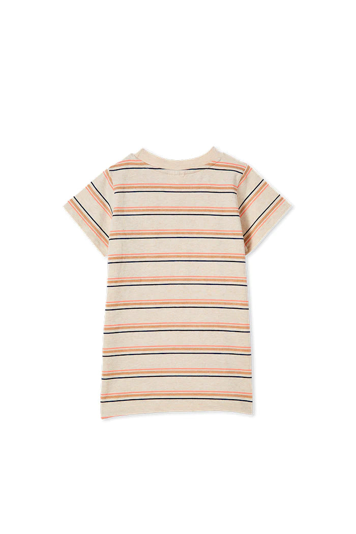 Milky | Natural Stripe T-Shirt | Infant Sizes
