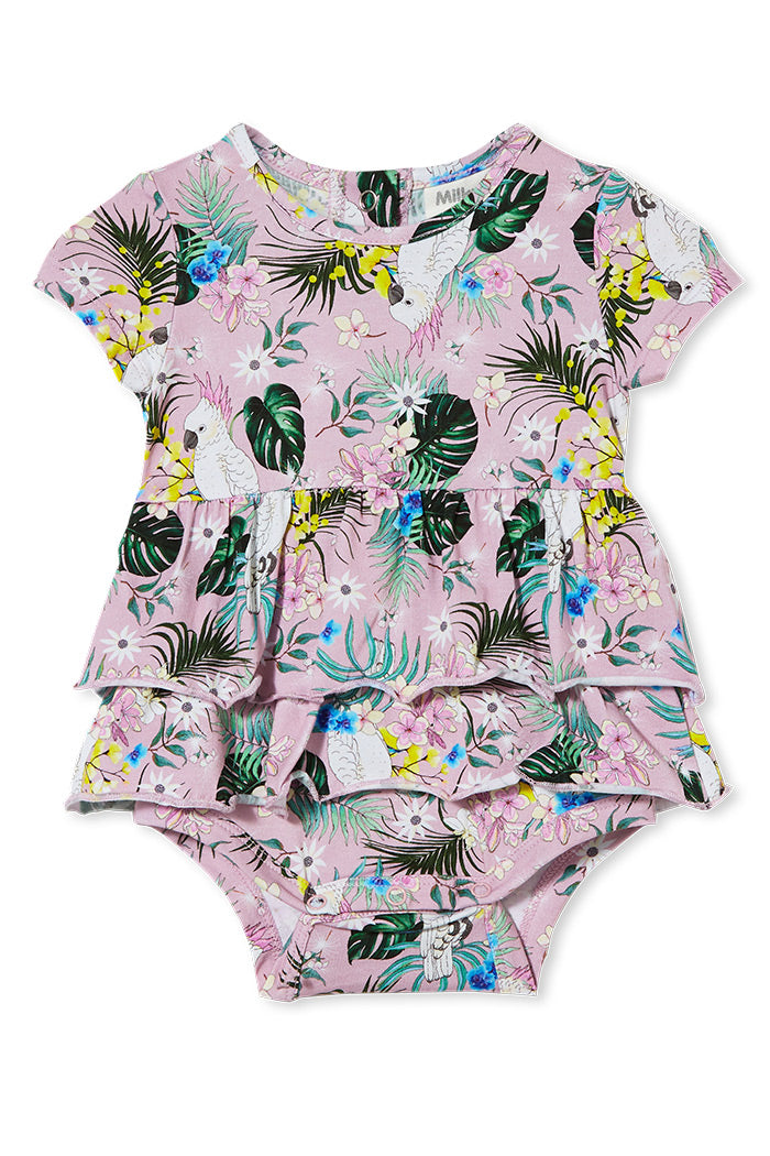 Milky | Lotus Paradise Dress | Infant Sizes
