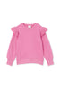 Milky | Pink Frill Sweatshirt | Sizes 2-7