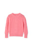 Milky | Pink Cable Knit Jumper | Sizes 2-7