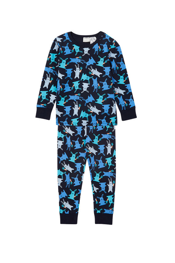 Milky | Midnight Blue Bunny Pyjamas