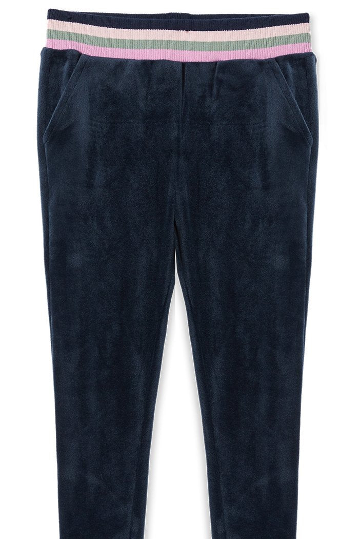 Milky | Velour Tipping Trackpants | Size 8-12