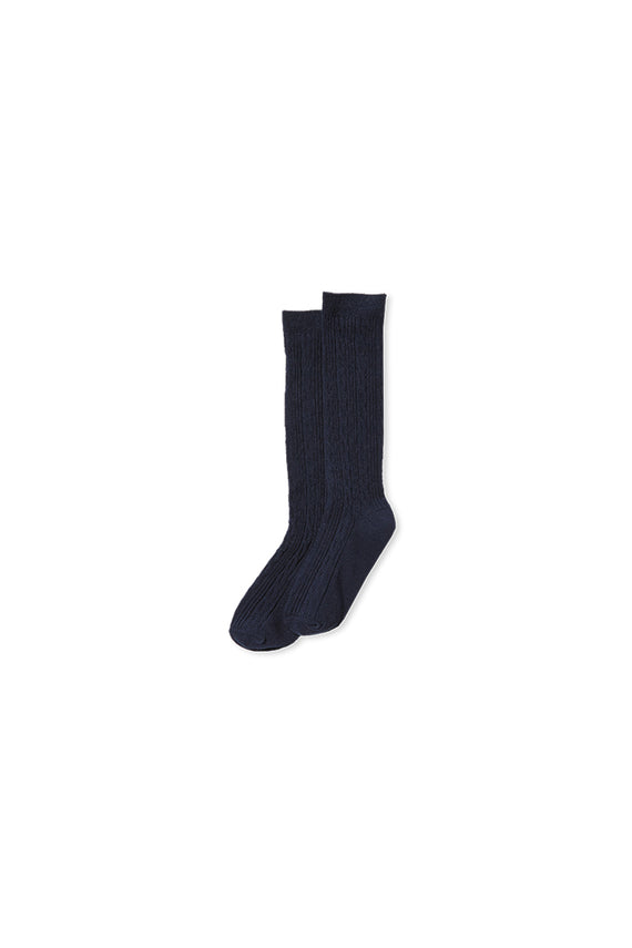Milky | Knee High Socks | Navy  | Pricing from $9.95