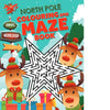 North Pole Colouring and Maze Book