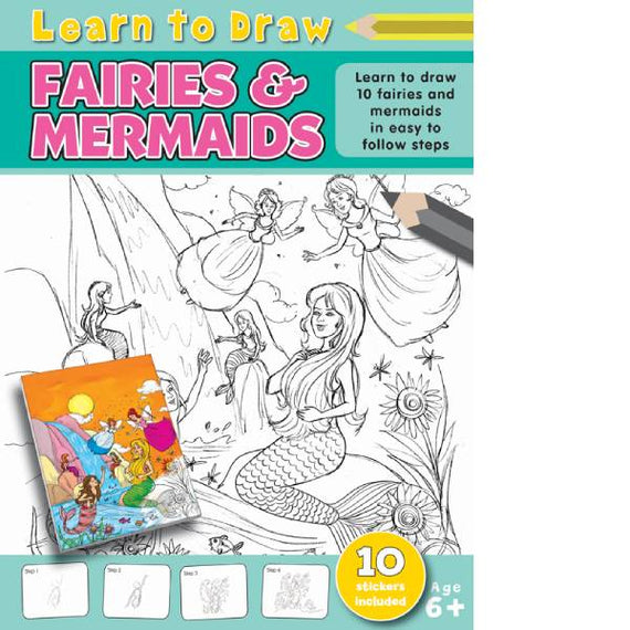 Learn to Draw | Fairies and Mermaids