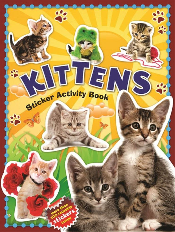 Kitten Sticker Activity Book