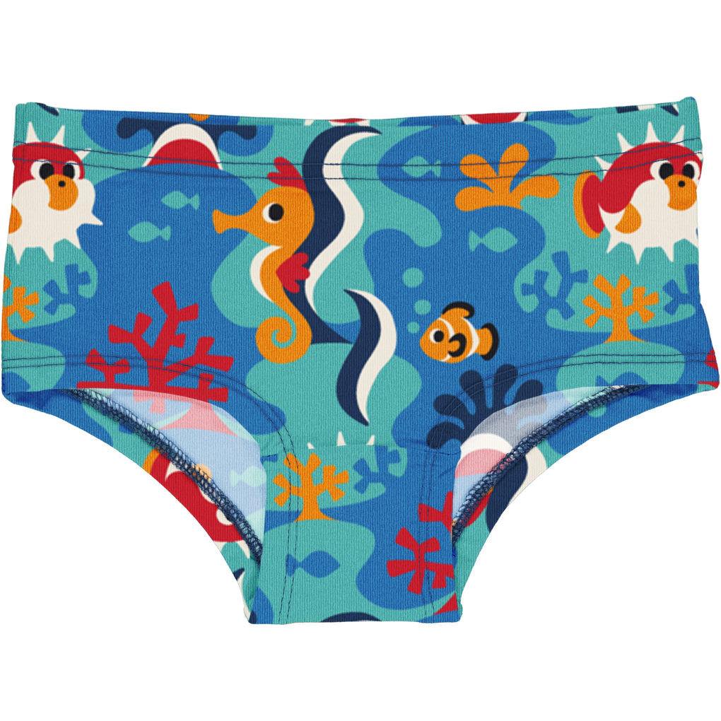 Maxomorra  Coral Reef Hipster Briefs Underwear – My Kids Clothing