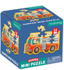 Mudpuppy | Mini Shaped Puzzle | Fire Truck Puzzle