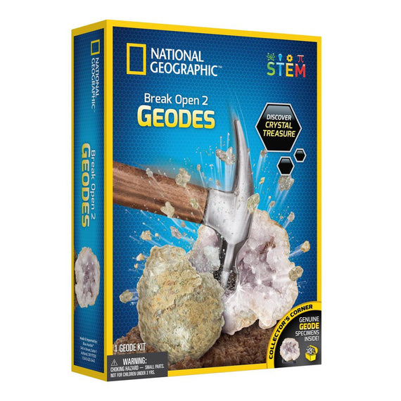 National Geographic | Break Open 2 Geodes