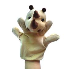 Rhino Hand Puppet