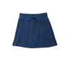 Maxomorra | Navy Velour Skirt