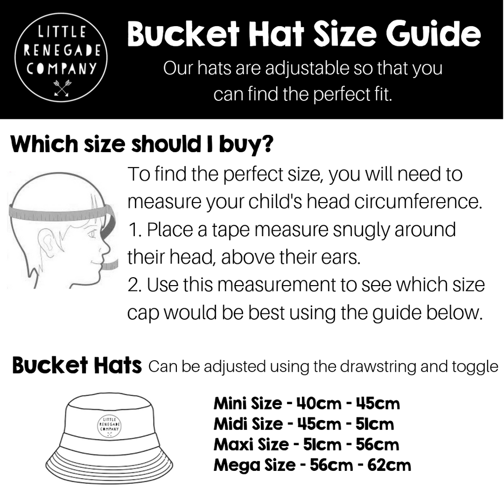 Little Renegade Company | Flourish Reversible Bucket Hat