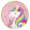 Party Plate 8 Pack | Unicorn