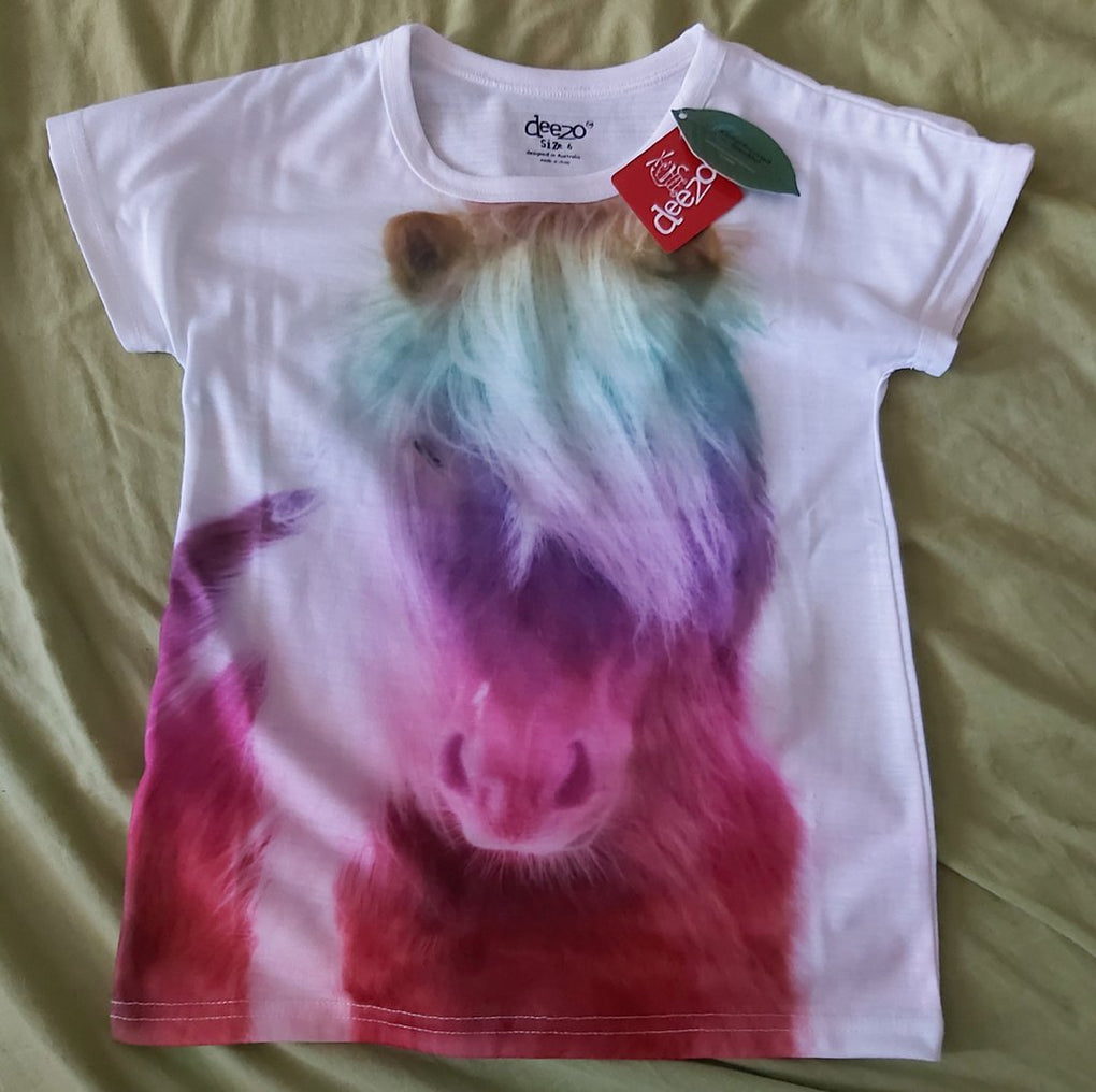 Deezo | Neon Horse T-Shirt