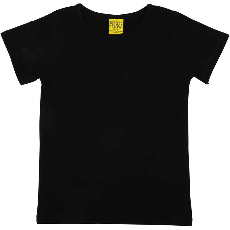 More Than A Fling | Black T-Shirt