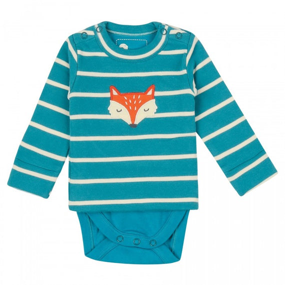 Piccalilly | Fox Integrated Tee and Baby Bodysuit