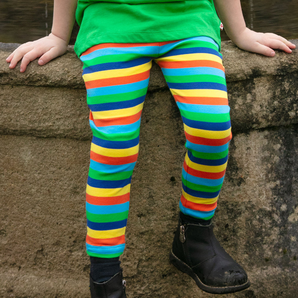 Piccalilly  Rainbow Stripe Leggings – My Kids Clothing & Gifts NZ